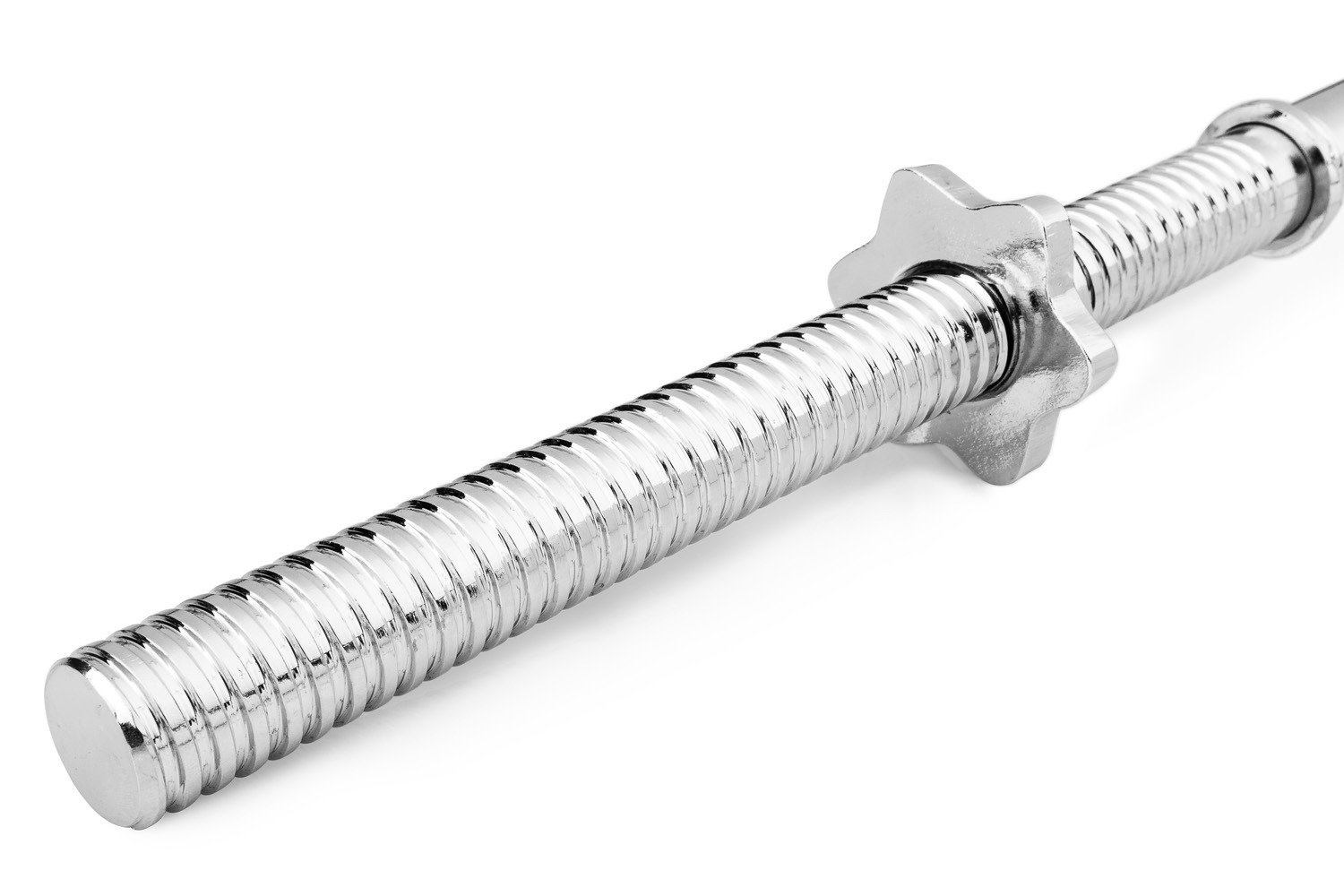 verstärkte Langhantelstange mit Sternverschlüsse 30 mm 167 cm MW-G167-EX-SR - Marbo Sport