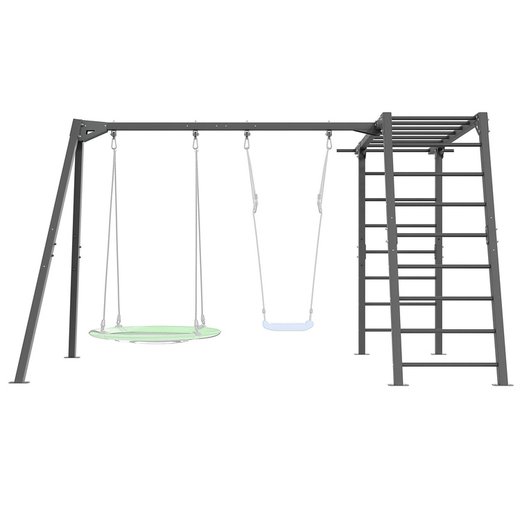 Leagăn dublu pe rulmenți (extensie pentru scara de gimnastică) PREMIUM MO-018 - Marbo Sport