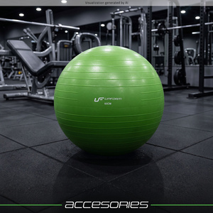 Minge de gimnastică 65 cm verde UpForm