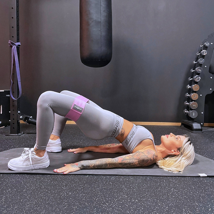 Set de 3 benzi de rezistență din material textil - Marbo Sport