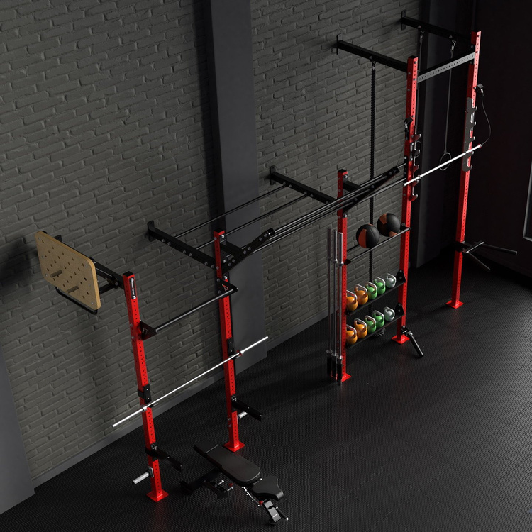 Cage power rack pe perete MFT-RIG-12 - Marbo Sport