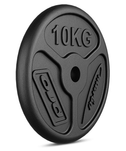 Placă de greutate din fontă SLIM 10 kg cu gaură ø31 mm MW-O10-slim - Marbo Sport
