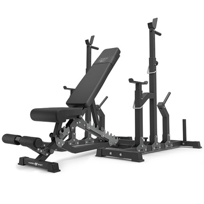 Set MS2_2.0 | Banca cu reglare dublă + standuri combinate cu siguranță - Marbo Sport
