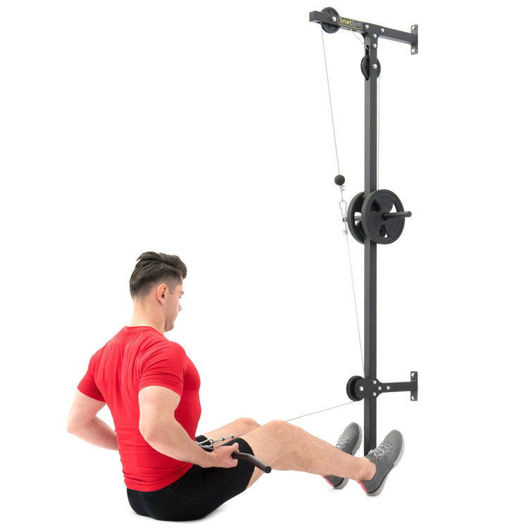 Tracțiunea de tragere a laturilor montată pe perete SG-17 - Accesorii de fitness SmartGym