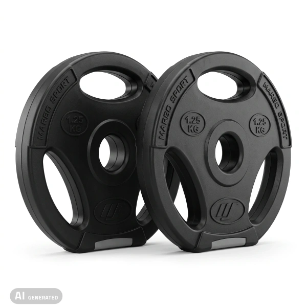 Set de discuri de greutăți compozite 2 x 1,25 kg - Marbo Sport