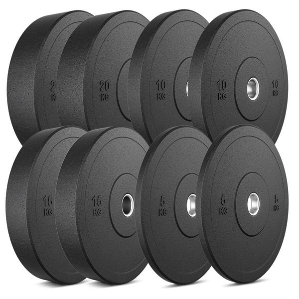 MW-Bumper plates Hantelscheiben Set 100 KG- Marbo Sport