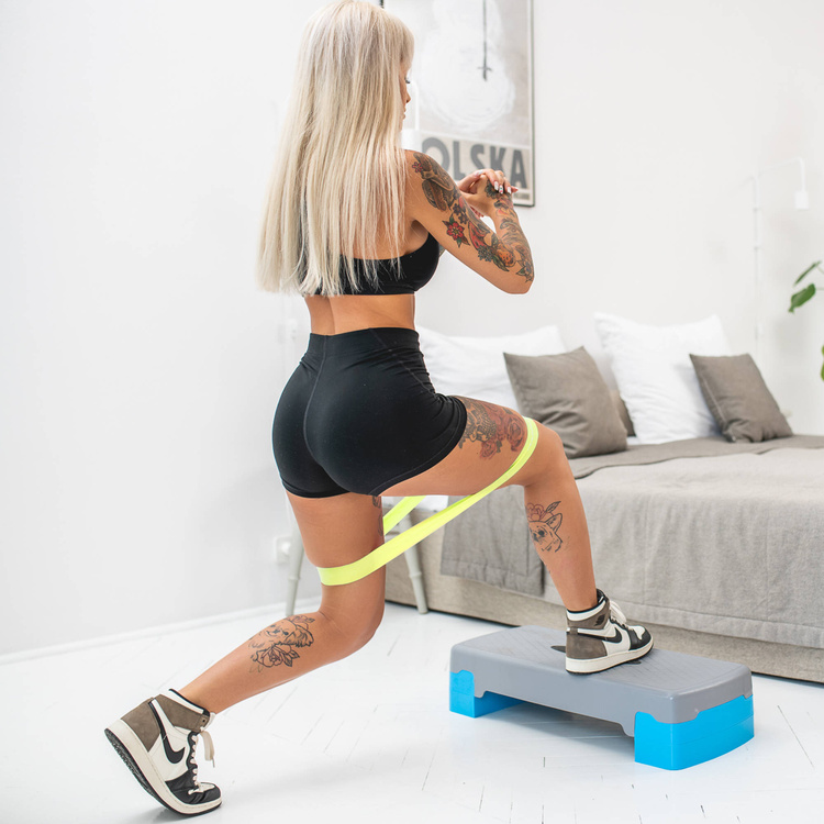 Set de 5 benzi de rezistență 600 x 50 mm - multicolor - Marbo Sport