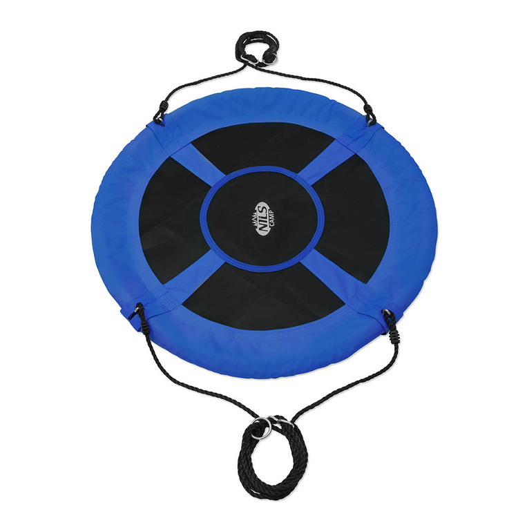 Leagăn suspendat cu cuib de barză Ø100 cm BLUE - NILS