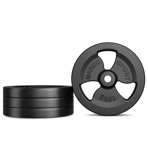 Greutăti din font Tri-Grip 15 kg cu gaură ø31 mm - Marbo Sport