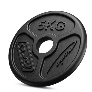 Set 55kg | bară olimpică 180 cm + bară de curbură SZ ușor curbată 120 cm + plăci de greutate 4x5kg, 2x2.5kg, 4x1.25kg - Marbo Sport