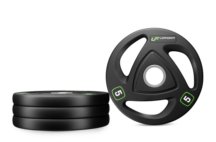 Olympische Gewichtsscheibe Gummiert HQ 5 kg - UpForm