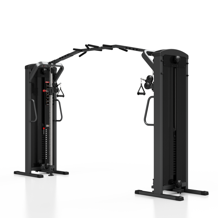 Mașină cu scripeți pentru cabluri pe două fețe cu role reglabile pe înălțime MP-U204 - Marbo Sport