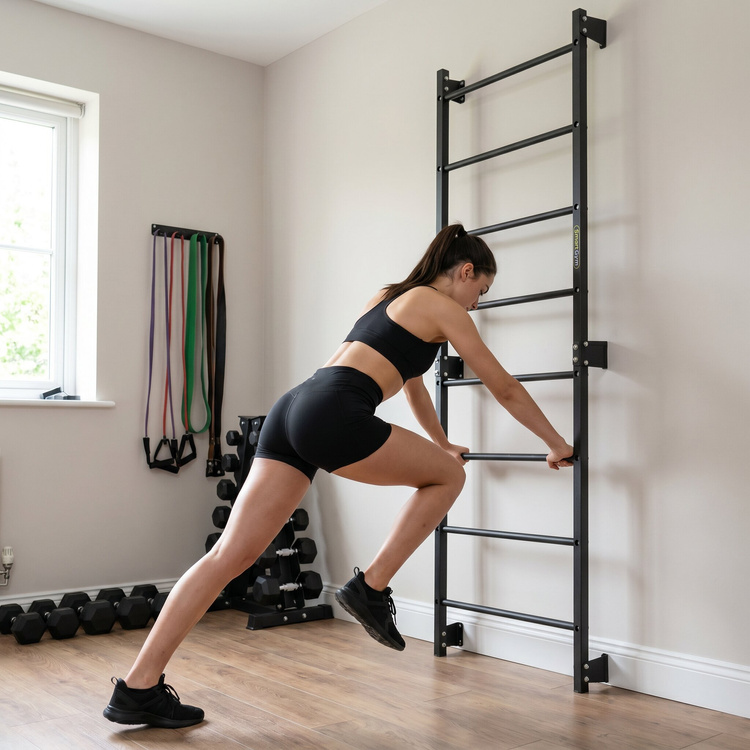 Bare de perete cu montare pe perete 219 x 76 cm SG-16 - SmartGym Fitness Accessories