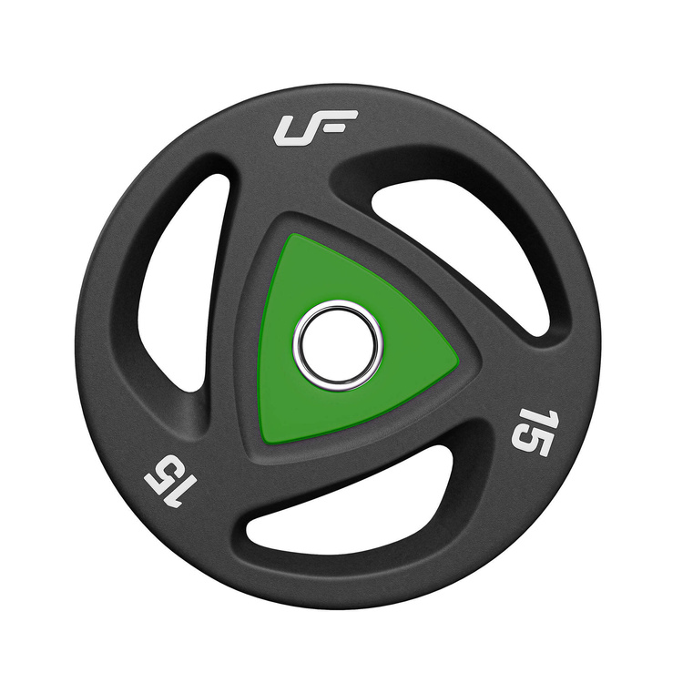 Plăci de greutate olimpice poliuretan 15 kg - UpForm