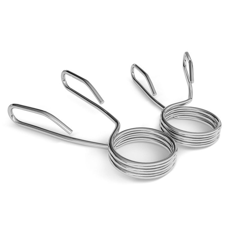 Set 55kg | bară olimpică 180 cm + bară de curbură SZ ușor curbată 120 cm + plăci de greutate 4x5kg, 2x2.5kg, 4x1.25kg - Marbo Sport