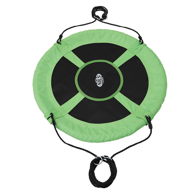 Leagăn suspendat cu cuib de barză Ø100 cm GREEN - NILS