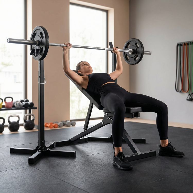 Set SG1 | banc de antrenament + suport reglabil pentru haltere - SmartGym Fitness Accesorii Fitness