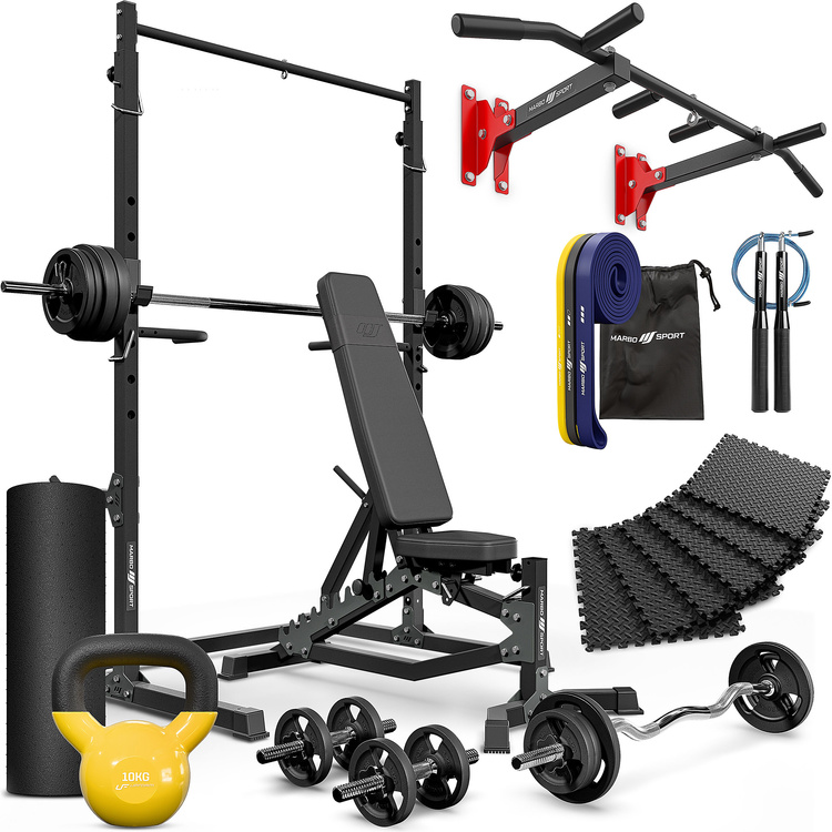 Garage Gym – set de gimnastică pentru garajul dvs. - Marbo Sport