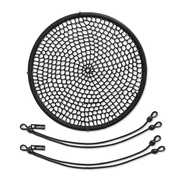 Leagăn tip cuib 120 cm Deluxe negru - Ubeform
