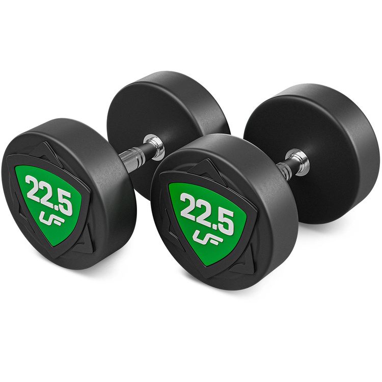 Set de gantere din poliuretan 2,5-25kg (creșteri de 2,5 kg) 275 kg - UpForm