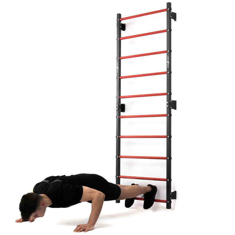 Scară de gimnastică metalică 230 x 81 cm MH-U204 - Marbo Sport