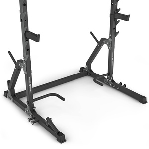 Cușcă Half Rack (bară de tracțiuni cu suporturi și bare de flotări + mâner landmine) MS-U115 2.0 - Marbo Sport
