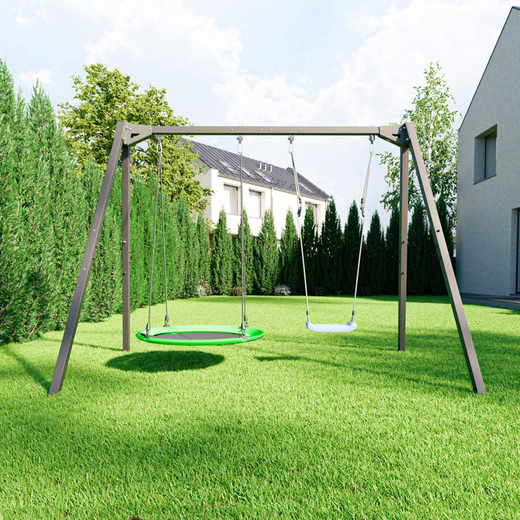 Balansoar dublu pe rulmenți (cadru 2 locuri) PREMIUM MO-013 - Marbo Sport