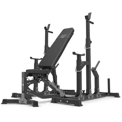 Set MS11_2.0 | Banca de antrenament cu reglare dublă + standuri combinate cu siguranță - Marbo Sport