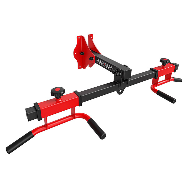 Bară de tracțiune reglabilă pentru montare pe perete și tavan cu suport pentru sac de box MS-D202 - Marbo Sport