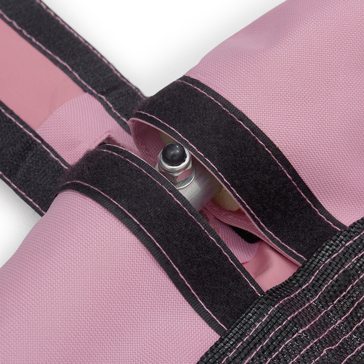 Leagăn suspendat cu cuib de barză Ø100 cm PINK - NILS