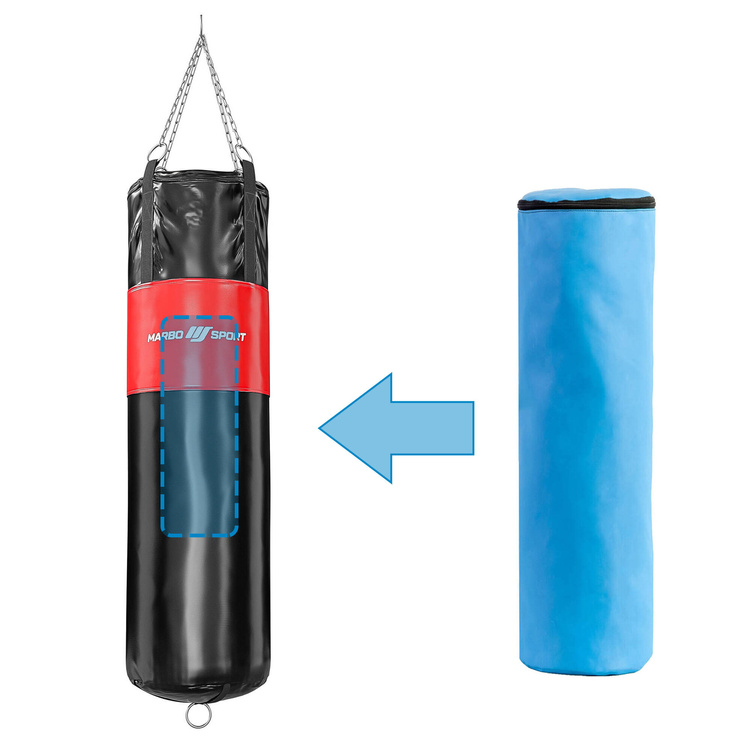Sac de box extra întărit 180 cm fi45cm + sac de box MC-W180|45-EX - Marbo Sport