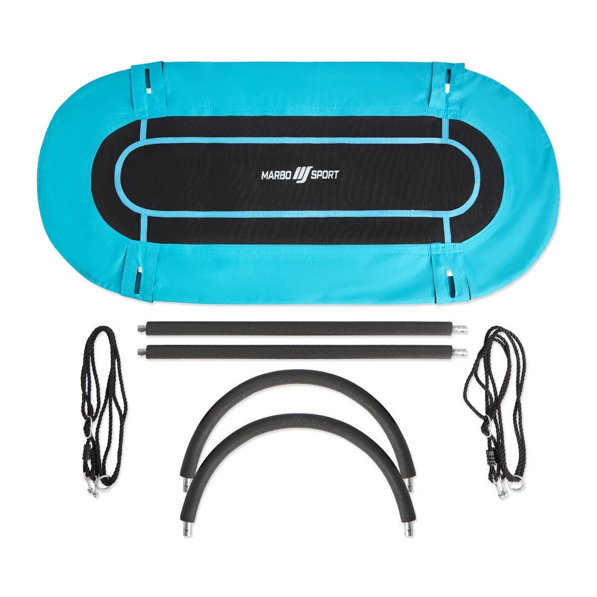 Leagăn tip cuib oval 167 x 71 cm turcoaz - Marbo Sport