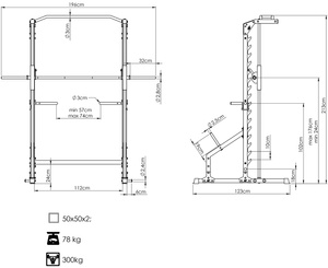 Aparat Smith cu rulmenți liniari MS-U117 2.0 - Marbo Sport