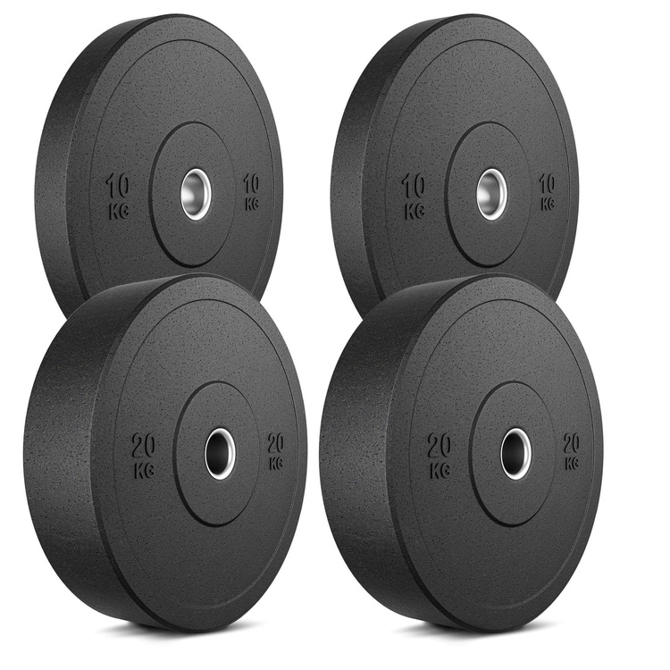 Set de plăci de greutate MW-Bumper - 60 kg / 2 x 20 kg + 2 x 10 kg - Marbo Sport