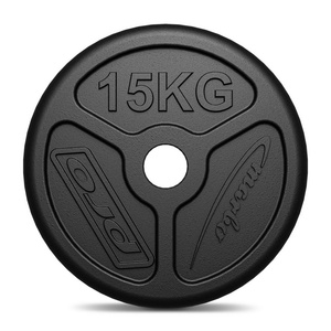 Olympia Hantelscheibe aus Gusseisen 15 kg mit ø51 mm Bohrung MW-O15-OLI - Marbo Sport
