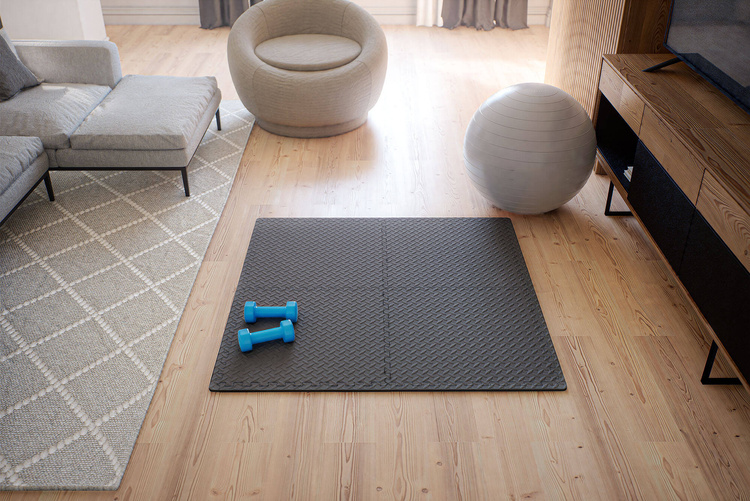 Bodenschutz Puzzlematte 12 mm 4 pcs - Marbo Sport