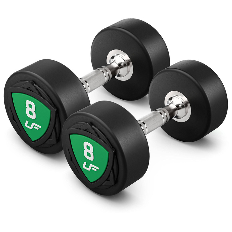 Set de gantere din poliuretan 1-10 kg (creșteri de 1 kg) 110 kg - UpForm