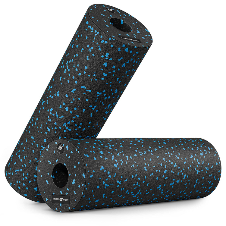 Role de masaj EPP 45 cm negru/albastru - Marbo Sport
