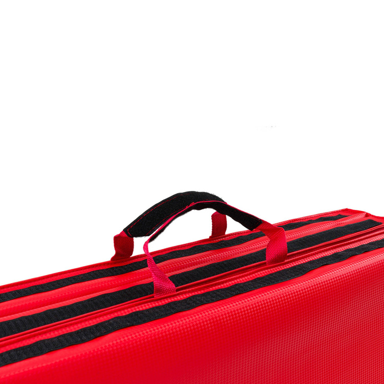 Saltea pliabilă robustă cu închidere Velcro 180 x 60 x 5 cm roșu - Marbo Sport