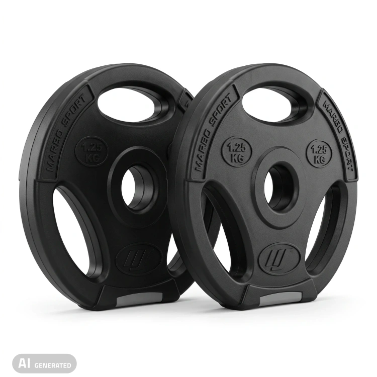 Set de discuri de greutăți compozite 2 x 1,25 kg - Marbo Sport