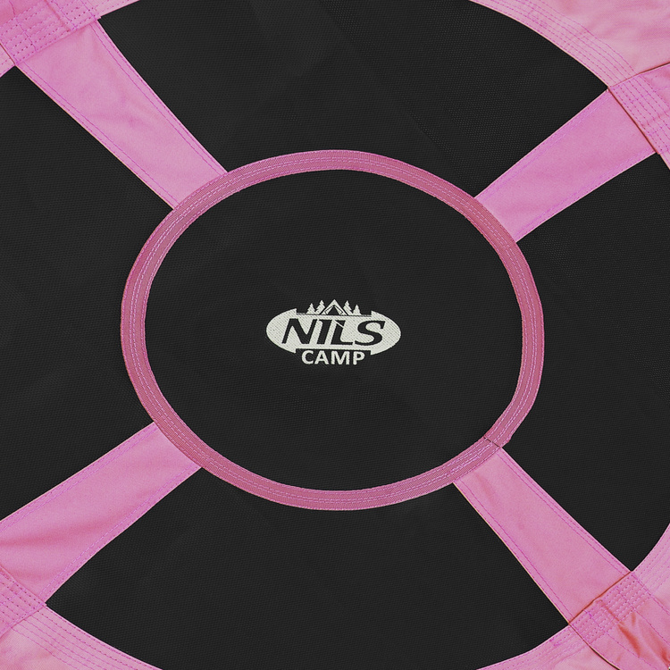 Leagăn suspendat cu cuib de barză Ø100 cm PINK - NILS