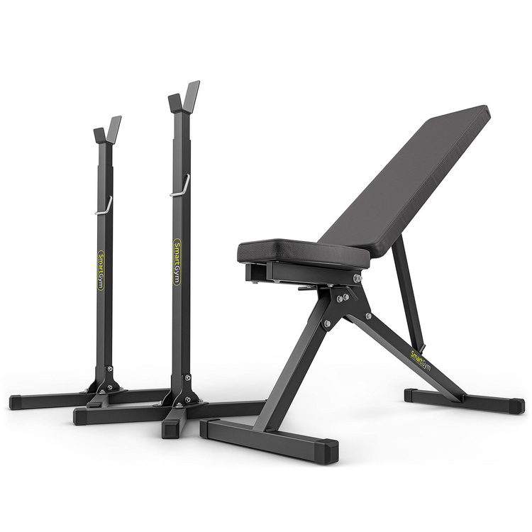 Set SG1 | banc de antrenament + suport reglabil pentru haltere - SmartGym Fitness Accesorii Fitness
