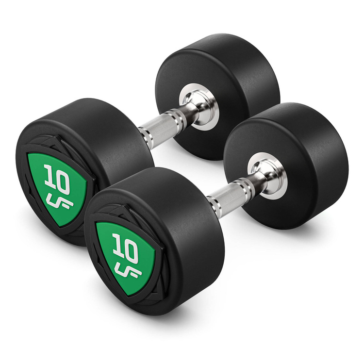 Set de gantere din poliuretan 1-10 kg (creșteri de 1 kg) 110 kg - UpForm
