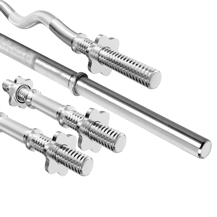 Set bare de gantere și plăci de greutăți Tri-Grip 172 kg - Marbo Sport