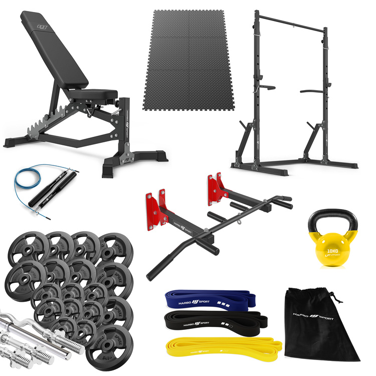 Garage Gym – set de gimnastică pentru garajul dvs. - Marbo Sport